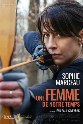 Affiche de film avec une personne tirant à l'arc, mentionnant festivals Locarno et Angoulême.